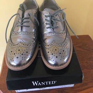 Wanted Pewter Oxford size 7